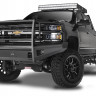 Zderzak przedni z listwą ochronną Black Steel Elite Chevrolet Silverado 2500/3500 07-10 Fab Fours CH08-Q2060-1