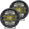 Rigid Industries 36204 360-Series Led Off-Road Light 6 Inch Driving Beam White Backlight Pair