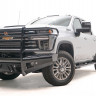 Zderzak przedni z listwą ochronną Black Steel Chevrolet Silverado 2500/3500 15-19 Fab Fours CH14-S3060-1