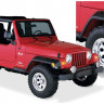 Poszerzenia nadkoli Jeep Wrangler TJ 97-06 zestaw 4 sztuk Pocket Style Bushwacker 10917-07