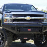 Fab Fours CH14-S3061-1 Front Bumper Chevrolet Silverado 2500/3500 15-19