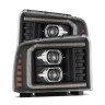 AlphaRex 880317 LUXX-Series Headlights Ford F-250/F-350/F-450/F-550/Excursion 05-07