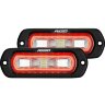 Rigid Industries 53222 SR-L Light (Pair) W/Backlit Red 4.5x1.5