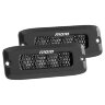 Rigid Industries 925513BLK SRQ Flush Mount Light (Pair) 2x5