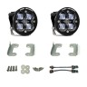 Baja Designs 447621 Squadron-R SAE Bumper Fog Light Kit Jeep Wrangler JK 10-18