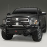 Zderzak przedni z belką środkową Black Steel Dodge Ram 2500/3500/4500/5500 10-18 Fab Fours DR10-S2962-1