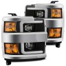 AlphaRex 880224 PRO-Series Headlights Chevrolet Silverado 2500/3500 15-19