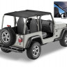 Bestop 5253211 Header Safari Bikini Jeep Wrangler TJ 03-06 2Door/4Door (Mesh)