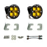 Baja Designs 448143 Squadron-R SAE Bumper Fog Light Kit Jeep Wrangler JK 07-09