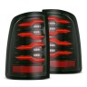 AlphaRex 640001 LUXX-Series LED Tail Lights Dodge Ram 1500 09-20