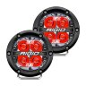 Rigid Industries 36112 360-Series Light (Pair) W/Backlit Red 4