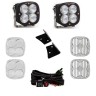 Baja Designs 447798 XL Sport A-Pillar Light Kit Jeep Wrangler JK 07-18