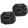 Dodatkowe światła LED do montażu podtynkowego Światła drogowe (para) D-Series Pro Rigid Industries 212213BLK