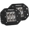 Rigid Industries 512313 D-Series Flush Mount Light (Pair) 3x3